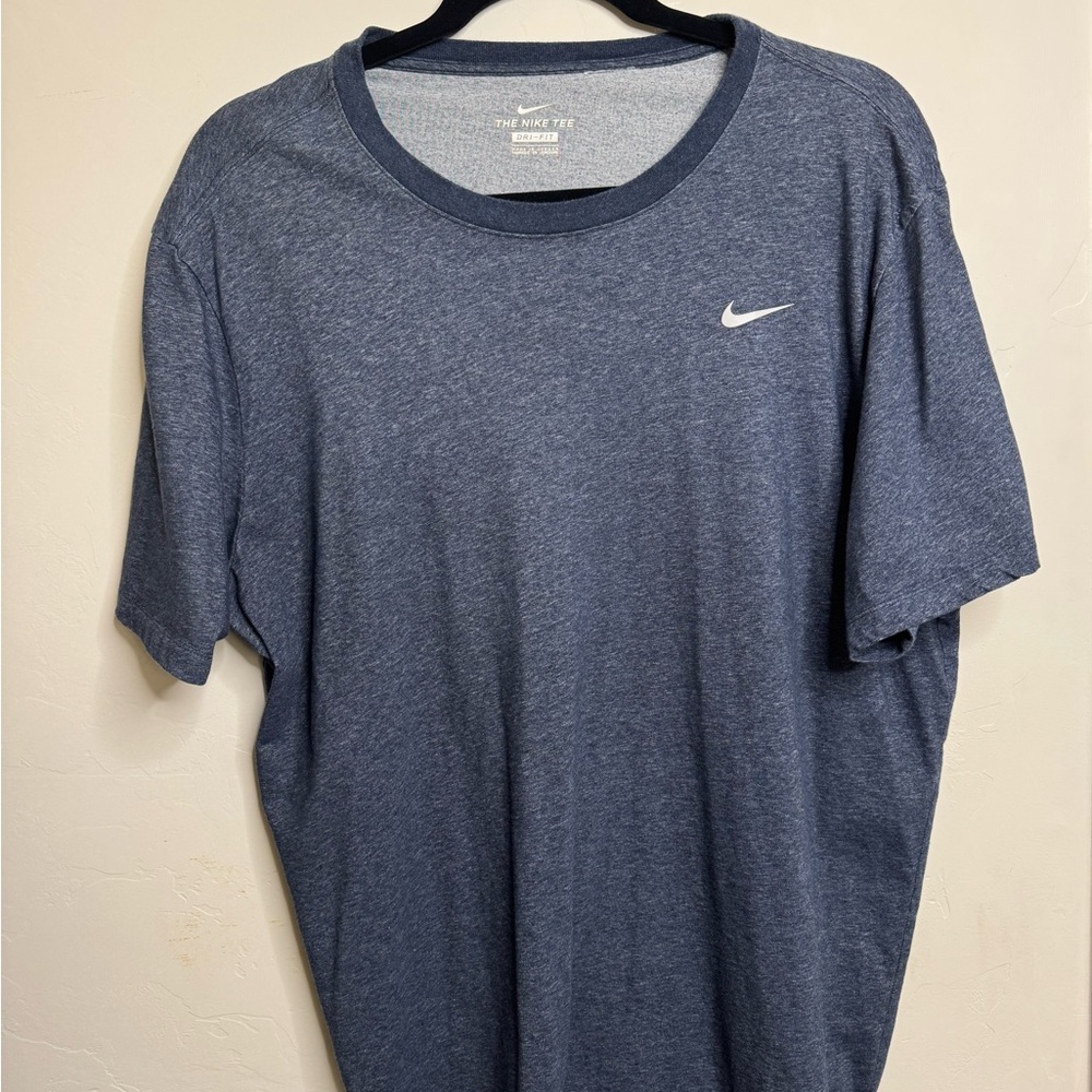 Nike Tee, Dri-Fit, 3XL, Blue